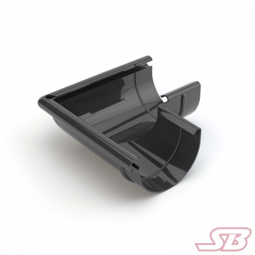 Műanyag ereszcsatorna 150/110 külső sarok antracit – Hatékony csapadékvíz-elvezetés