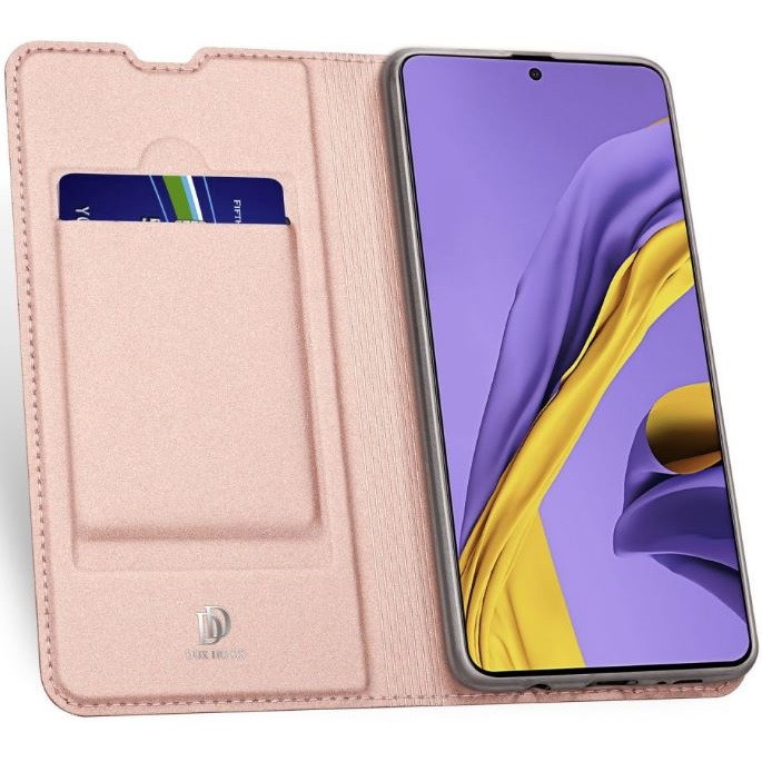 Samsung Galaxy M33 5G SM-M336B, Oldalra nyíló tok, stand, Dux Ducis, vörösarany termék 2. képe