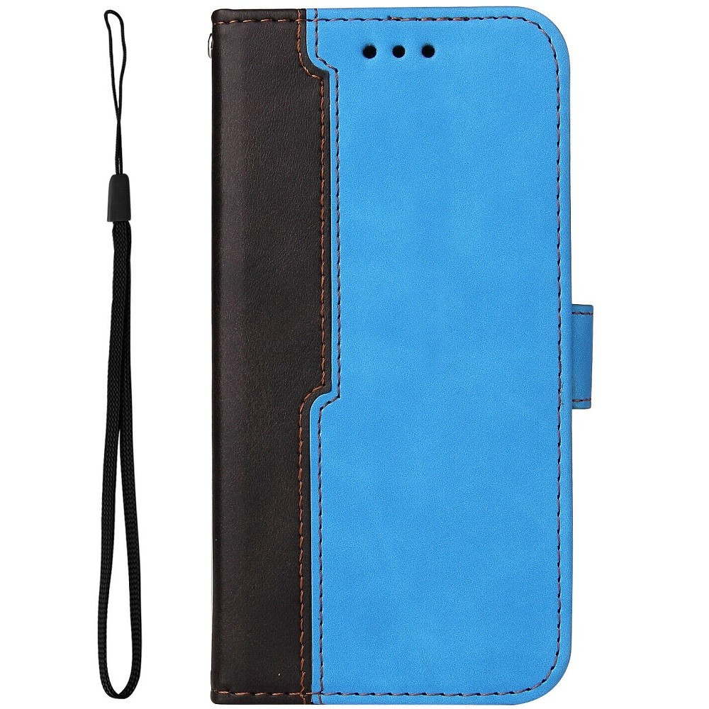 Xiaomi 13 Pro, Oldalra nyíló tok, stand, kártyatartóval, kézpánttal, Wooze Colour Wallet, kék termék 2. képe