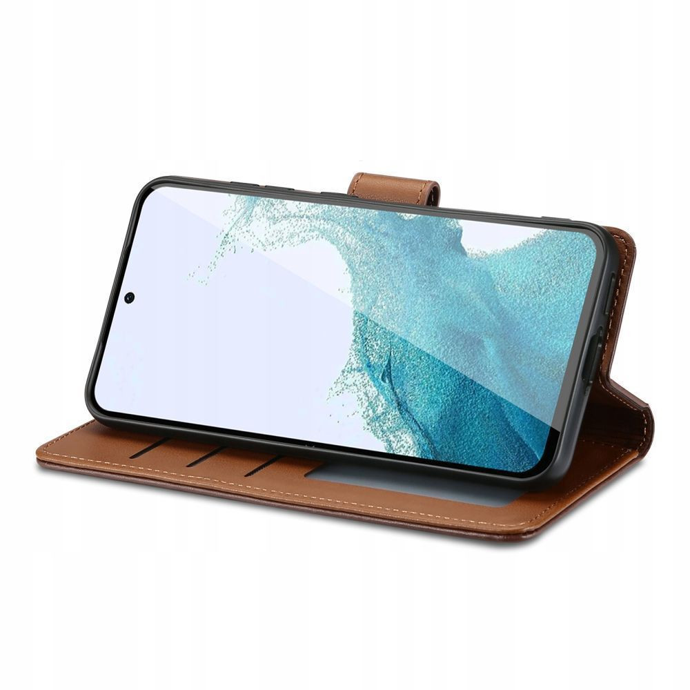 Realme 11 Pro / 11 Pro Plus, Oldalra nyíló tok, stand, mágnes csattal, TP Wallett, fekete termék 2. képe