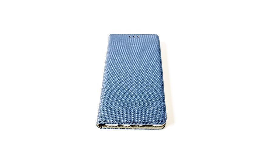 Huawei P30 Lite, Oldalra nyíló tok, stand, Smart Magnet, sötétkék termék 2. képe