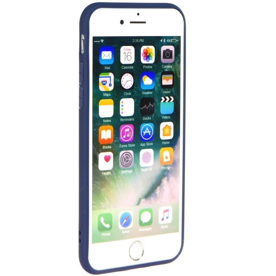 Samsung Galaxy M21 SM-M215F, Szilikon tok, Forcell Soft, sötétkék termék 2. képe