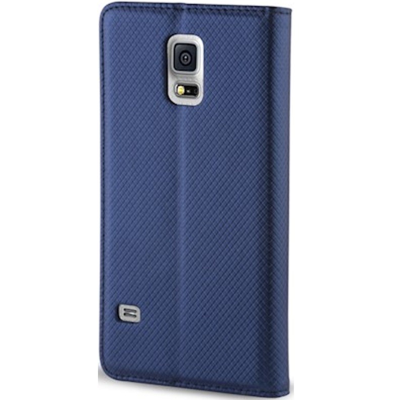 Samsung Galaxy A21s SM-A217F, Oldalra nyíló tok, stand, Smart Magnet, sötétkék termék 2. képe