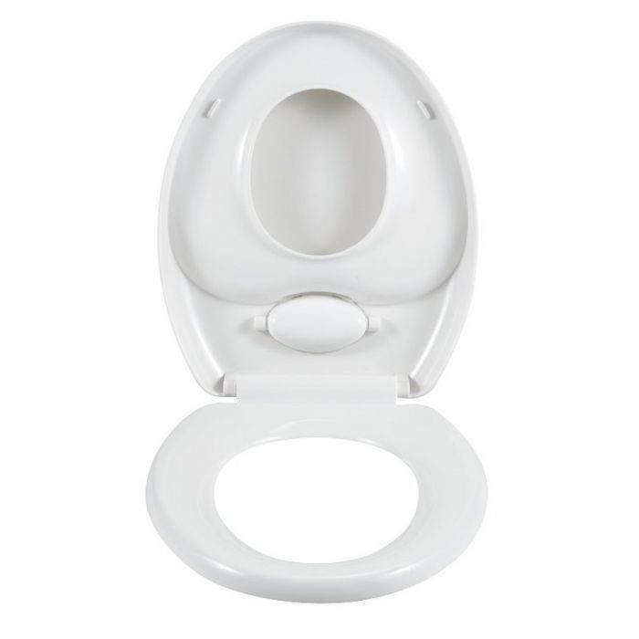 WC ülőke, felnőtt, gyerek, 2in1, fehér termék 2. képe
