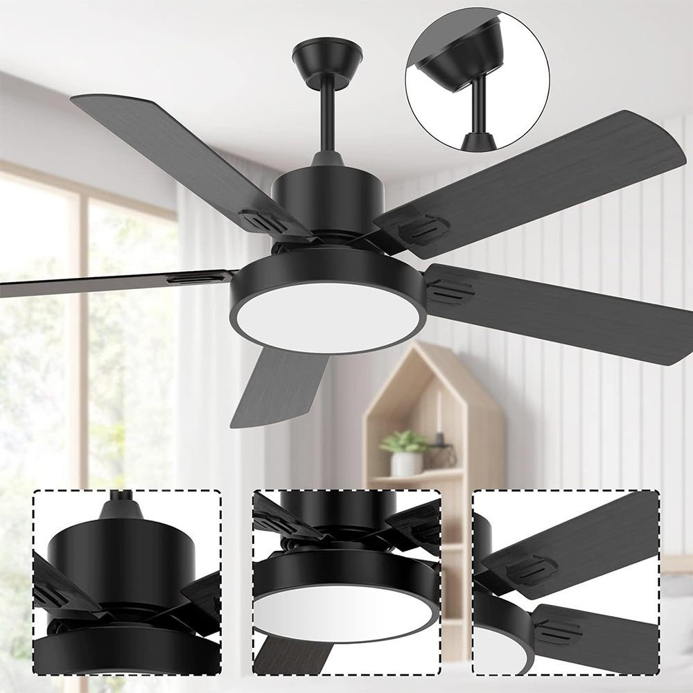 Mennyezeti ventilátor világítással és távirányítóval termék 2. képe
