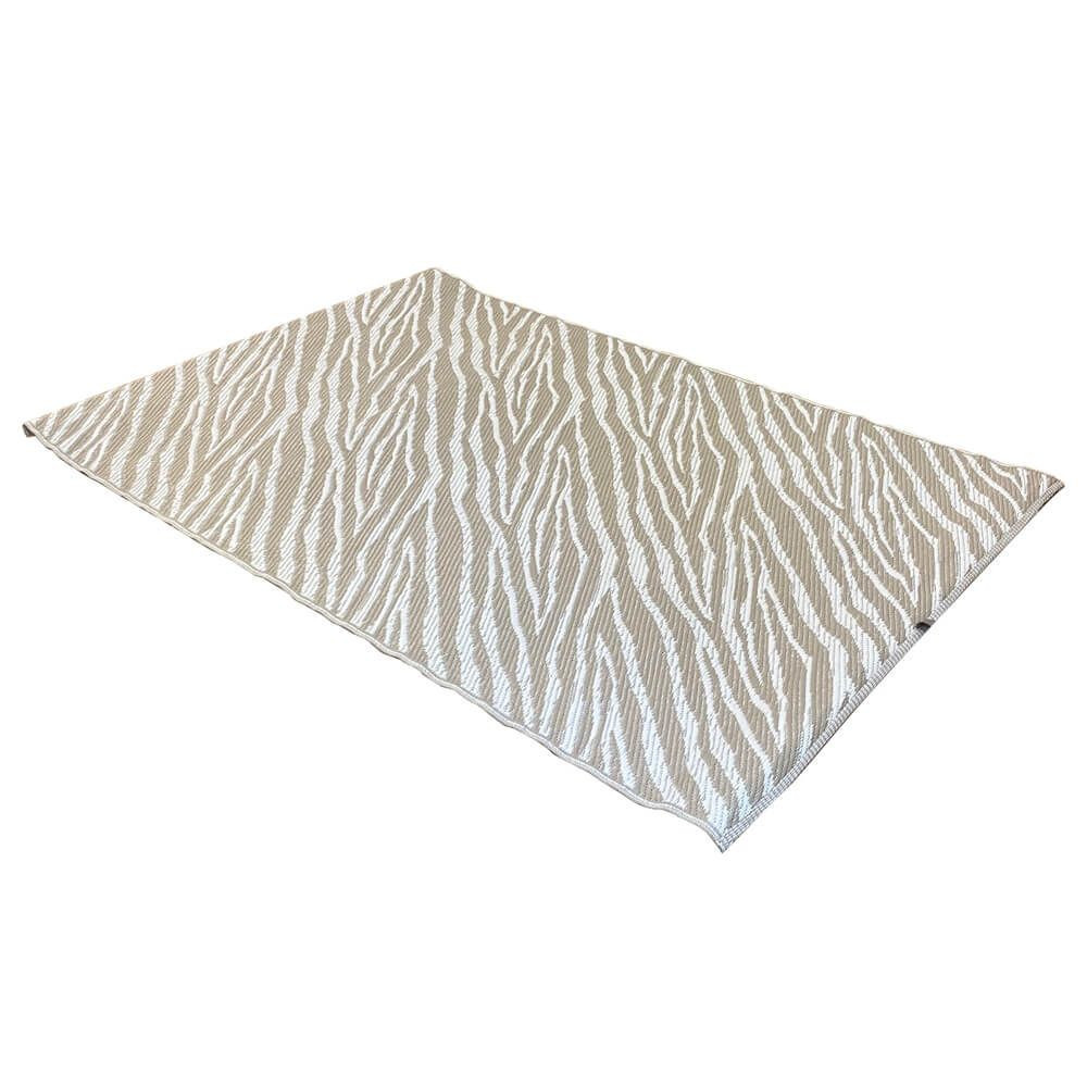 Kültéri szőnyeg, 2 oldalas, 180x120 cm, bézs termék 2. képe