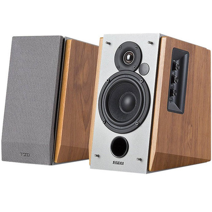 Hangszóró szett, 2.0, 2 x 30W, Aktív, Vezetékes, RCA, 3.5mm, Edifier R1600TIII, barna termék 2. képe