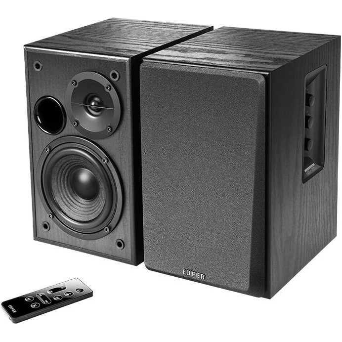 Hangszóró szett, 2.0, 2 x 21W, Bluetooth, RCA, Edifier R1580, fekete termék 2. képe