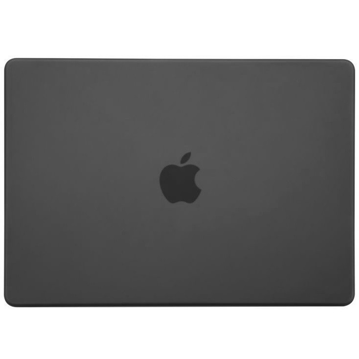 Apple MacBook Air 13 (2018 / 2019 / 2020), Műanyag hátlap védőtok, Tech Protect SmartShell, fekete termék 2. képe