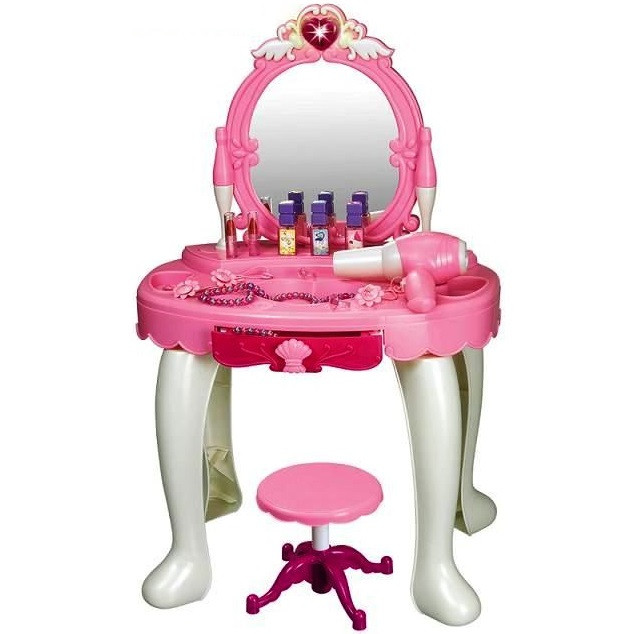 Játék fésülködő asztal, Wooze Dressing Table for Children, fehér/rózsaszín termék 2. képe