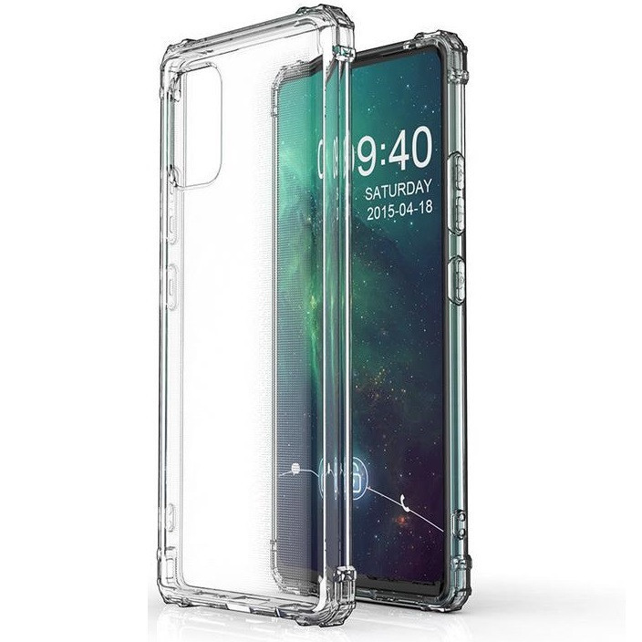 Huawei Honor 70 Pro / 70 Pro Plus, Szilikon tok, légpárnás sarok, Wooze Silicone Armor, átlátszó akciós termékkép 1