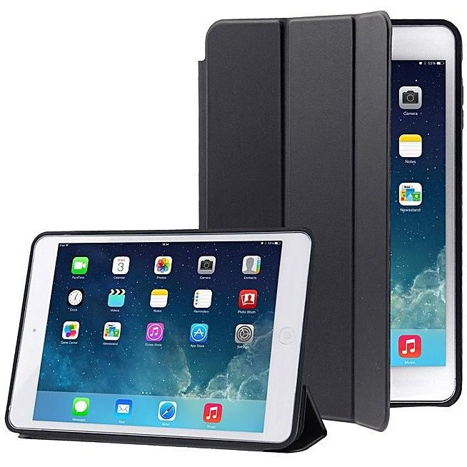 Apple iPad Mini / iPad Mini Retina / iPad Mini 3, mappa tok, Smart Case, fekete akciós termékkép 1