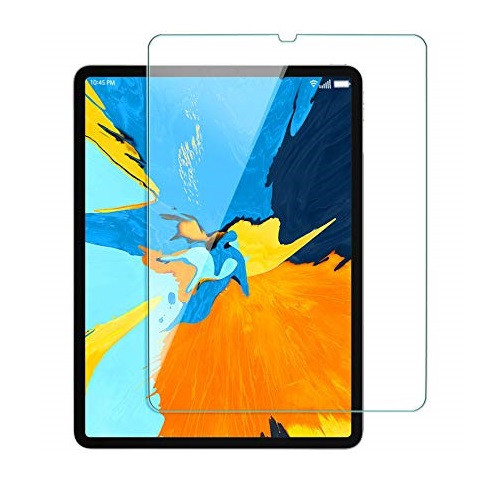 Apple iPad Pro 12.9 (2018 / 2020 / 2021 / 2022), Kijelzővédő fólia, ütésálló fólia, Tempered Glass (edzett üveg), Clear akciós termékkép 1