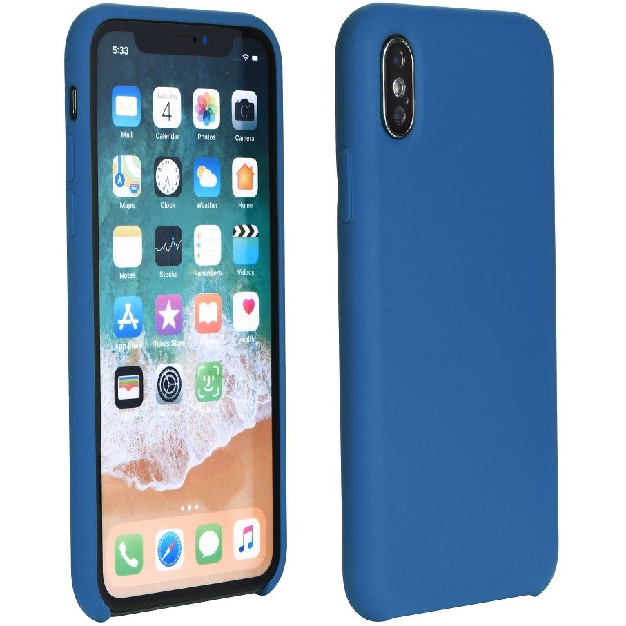 Apple iPhone 11 Pro Max, TPU szilikon tok, Forcell Silicone, sötétkék akciós termékkép 1