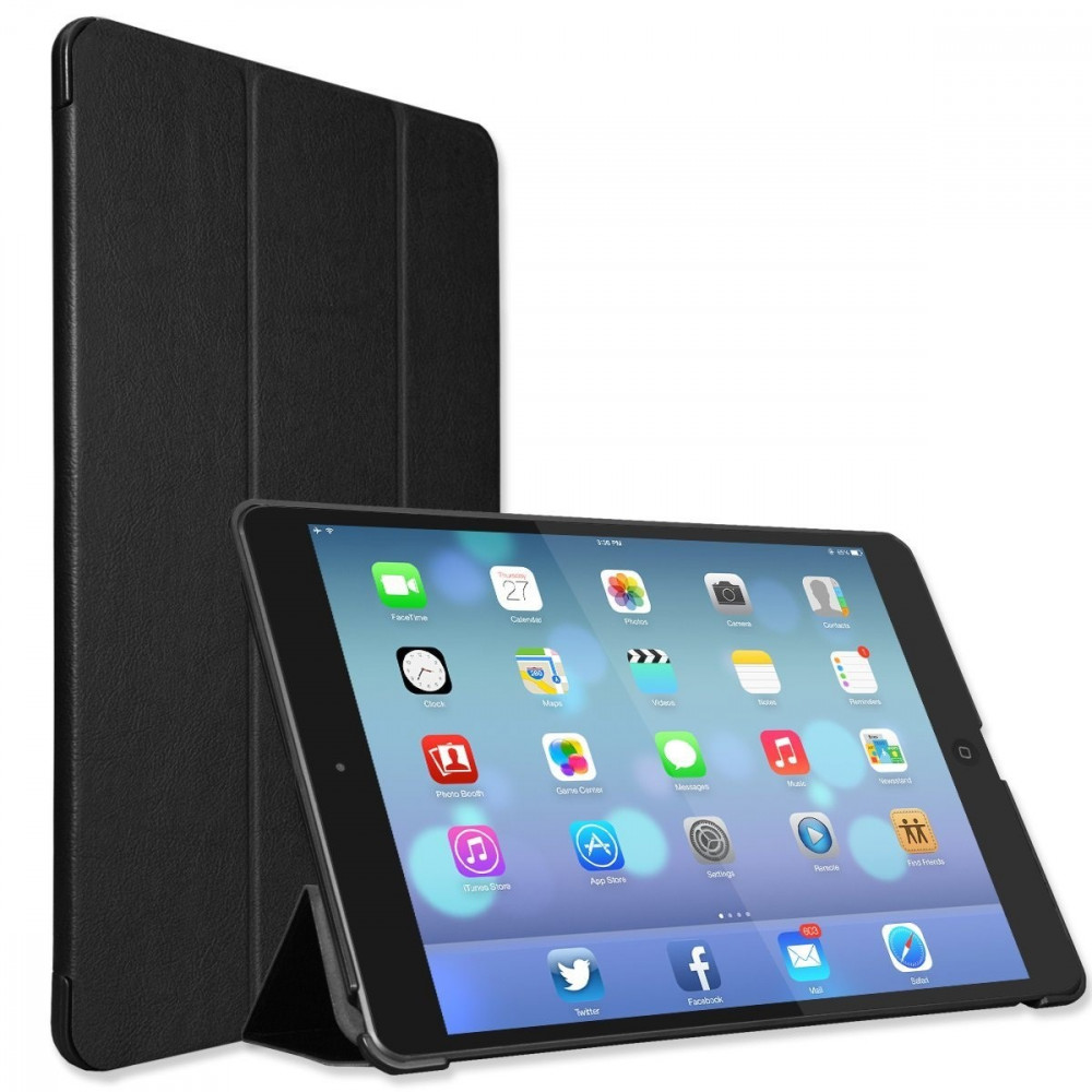 Apple iPad 10.2 (2019 / 2020 / 2021), mappa tok, Smart Case, fekete akciós termékkép 1
