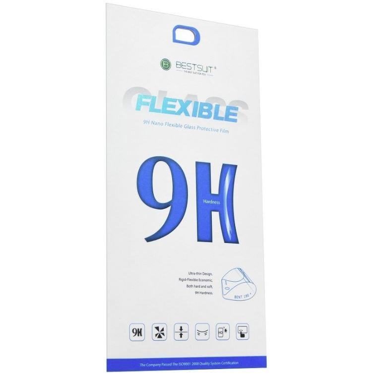 Samsung Galaxy S21 Plus 5G SM-G996, Kijelzővédő fólia, ütésálló fólia, Tempered Glass (edzett üveg), Nano Flexi Glass, Clear akciós termékkép 1