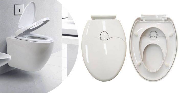 WC ülőke, felnőtt, gyerek, 2in1, fehér akciós termékkép 1