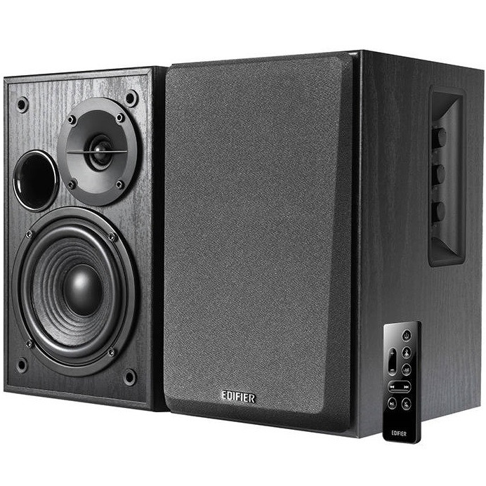 Hangszóró szett, 2.0, 2 x 21W, Bluetooth, RCA, Edifier R1580, fekete akciós termékkép 1