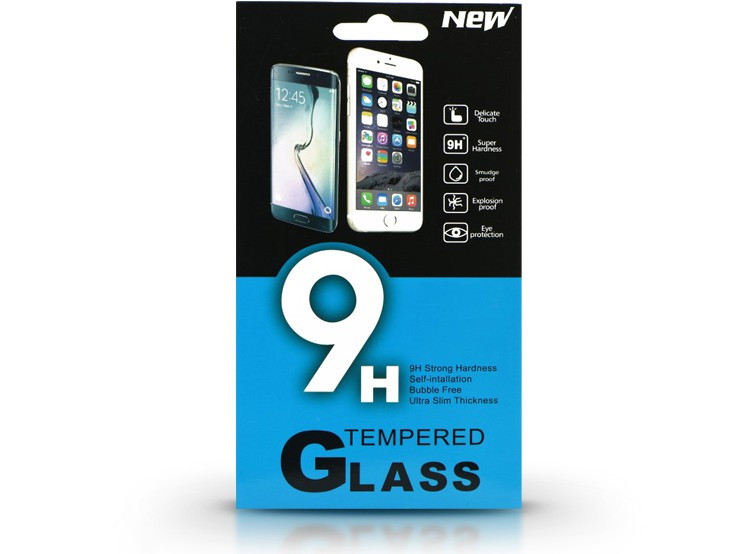 Huawei Honor 9 Lite, Kijelzővédő fólia, ütésálló fólia (az íves részre NEM hajlik rá!), Tempered Glass (edzett üveg), Clear akciós termékkép 1