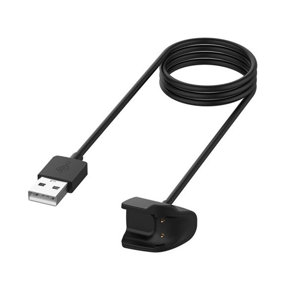Samsung Galaxy Fit 2 SM-R220, töltő + kábel, USB, mágneses, 100 cm, fekete akciós termékkép 1