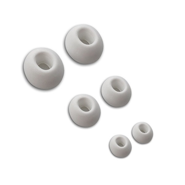 Fülhallgató fülgumi, szilikon, Apple AirPods Pro kompatibilis, S / M / L méret fehér, 3 pár / csomag akciós termékkép 1