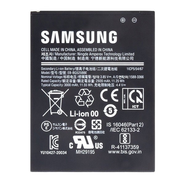 Samsung Galaxy Xcover 5 SM-G525F, Akkumulátor, 3000 mAh, Li-Ion, gyári akciós termékkép 1
