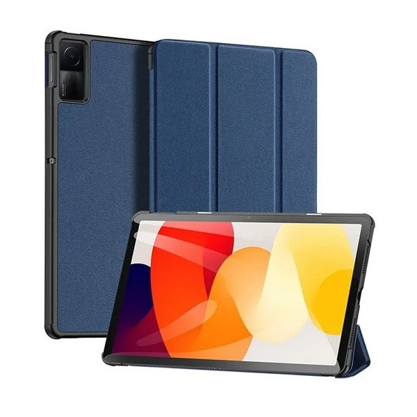 Xiaomi Redmi Pad SE (11.0), mappa tok, Trifold, Dux Ducis Domo, sötétkék akciós termékkép 1