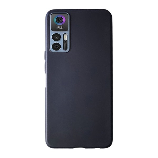 TCL 30 4G, Szilikon tok, fekete akciós termékkép 1