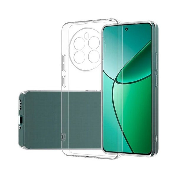 Realme 12 Pro / 12 Pro Plus, Szilikon tok, ultravékony, átlátszó akciós termékkép 1