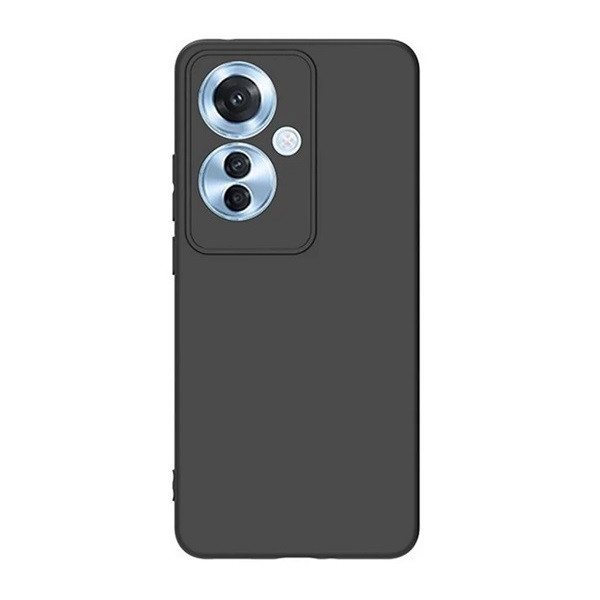 Oppo Reno11 F, Szilikon tok, fekete akciós termékkép 1