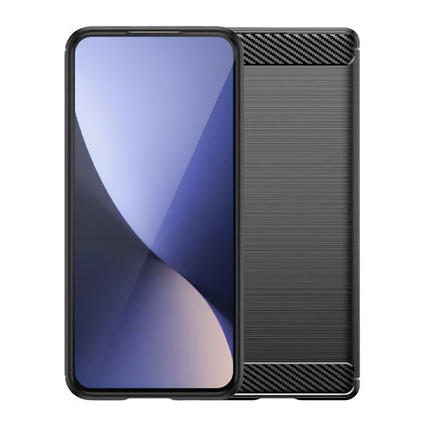 Telekom T Phone 2 Pro 5G, közepesen ütésálló, szálcsiszolt, karbon minta, fekete akciós termékkép 1