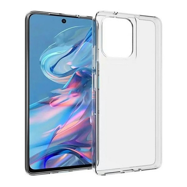 Motorola Moto G75, Szilikon tok, ultravékony, átlátszó akciós termékkép 1