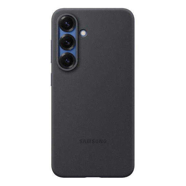 Samsung Galaxy S25 SM-S931, Szilikon tok, fekete, gyári akciós termékkép 1