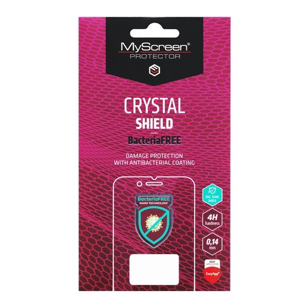 Realme Note 60, Kijelzővédő fólia (az íves részre NEM hajlik rá!), MyScreen Protector Antibacterial, Clear Prémium akciós termékkép 1