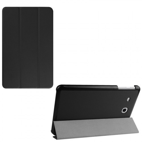 Samsung Galaxy Tab E 9.6 SM-T560 / T561, mappa tok, Trifold, fekete akciós termékkép 1