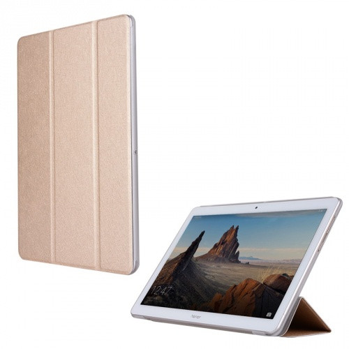 Huawei Mediapad T3 10.0, mappa tok, Trifold, arany akciós termékkép 1