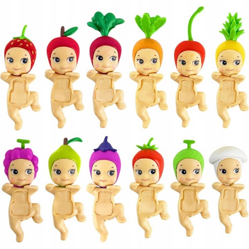 Mini Angyal baba meglepetés figura, Hipper, gyűjthető, telefondísz, zsákbamacska, színes akciós termékkép 1