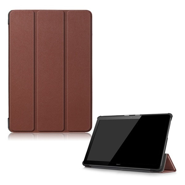 Samsung Galaxy Tab A9 (8.7) SM-X110 / X115, mappa tok, Trifold, barna akciós termékkép 1