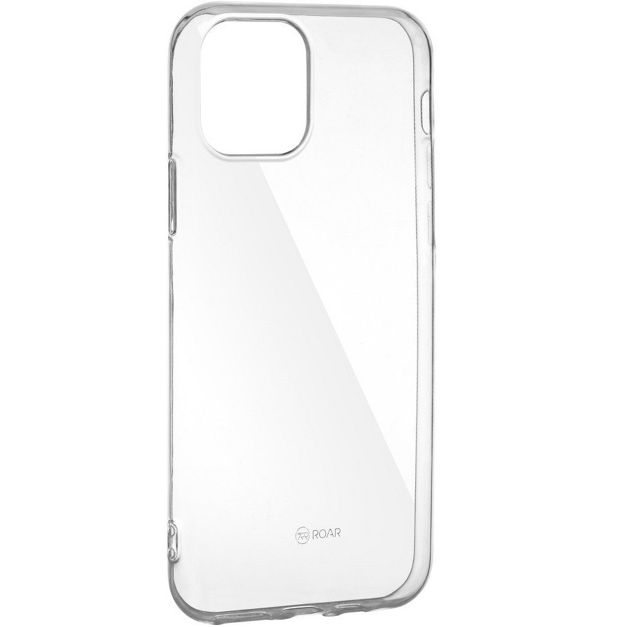 Apple iPhone 16 Pro Max, Szilikon tok, Jelly Case, Roar, átlátszó akciós termékkép 1