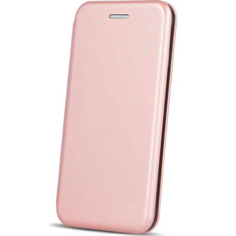 Samsung Galaxy A06 SM-A065F, Oldalra nyíló tok, stand, Forcell Elegance, vörösarany akciós termékkép 1